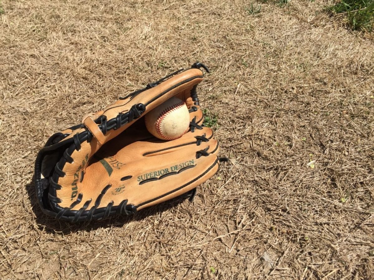 vaseline on baseball glove